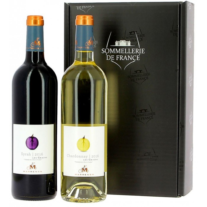 Les Grains de la Méditerranée - Coffrets vins - sommellerie de France