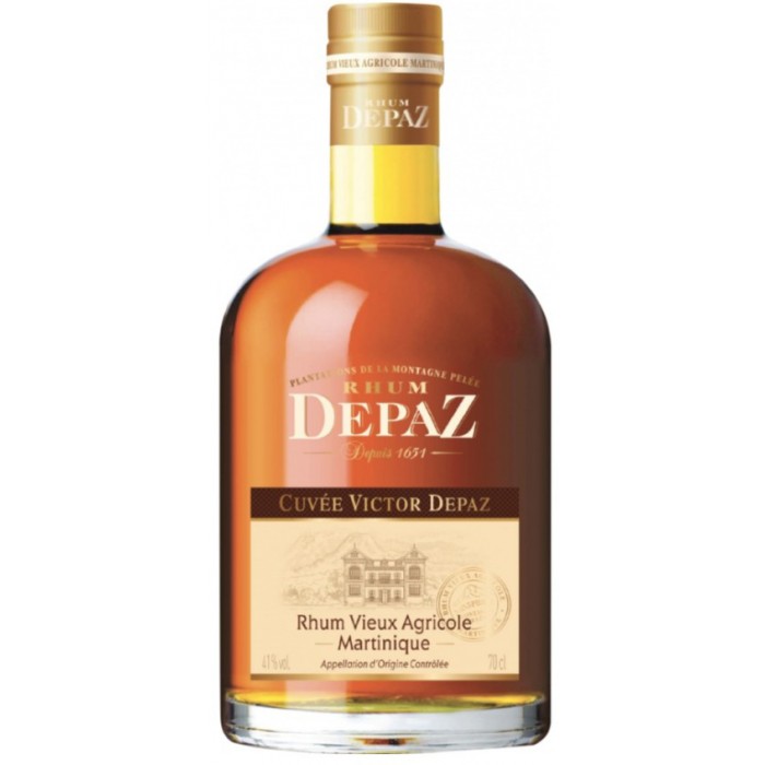 Rhum Depaz Cuvée Victor - Rhum - sommellerie de France