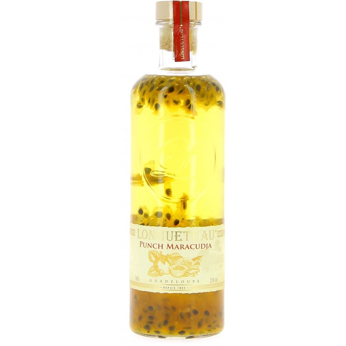 Rhum arrangé Longueteau Punch Maracudja - Rhum arrangé - sommellerie de France