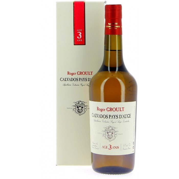 Calvados Roger Groult 3 ans - Calvados - sommellerie de France