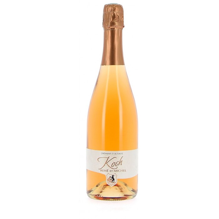 Crémant d'Alsace Koch rosé - Champagnes & Bulles - sommellerie de France
