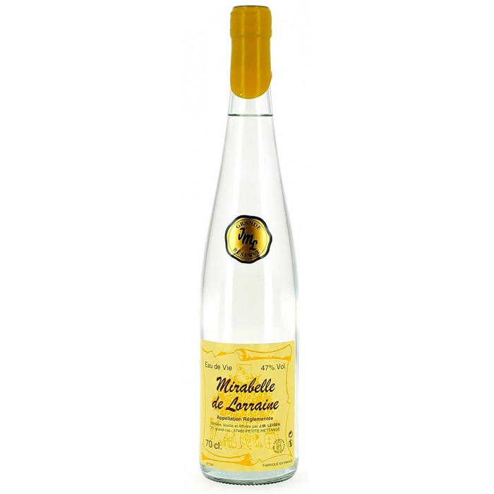 Mirabelle de Lorraine - Liqueur & Eau de vie - sommellerie de France