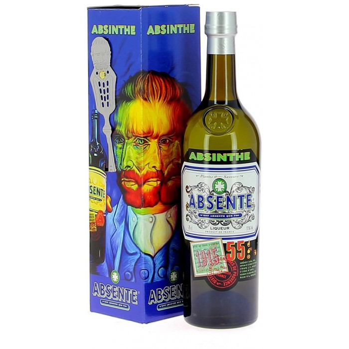 Coffret Absente 55° et sa cuillère Van Gogh - Autres - sommellerie de France