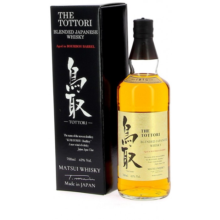 Whisky Tottori Blended Bourbon Barrel - Whisky - sommellerie de France