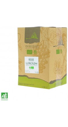 Côtes du Lubéron rouge Bio 5L