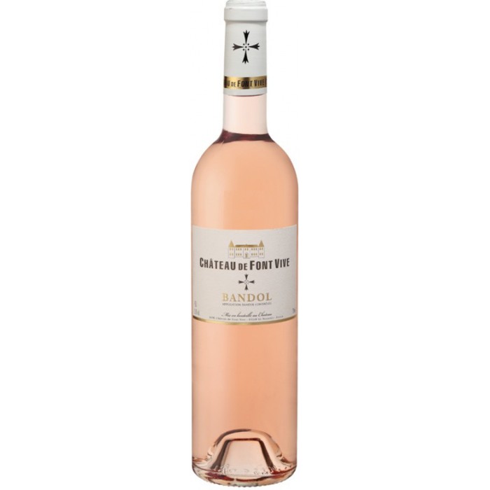 Château de Font Vive Bandol rosé - Vins en bouteilles de 75cl - sommellerie de France