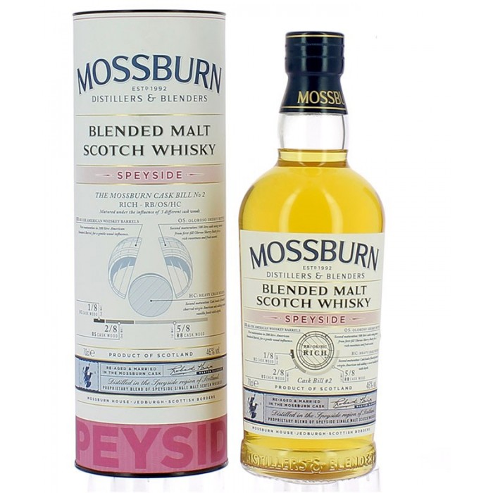 Whisky Mossburn Speyside - Whisky - sommellerie de France