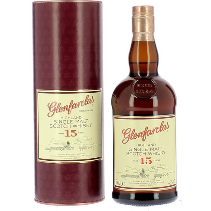 Whisky Glen Farclas 15 ans - Whisky - sommellerie de France