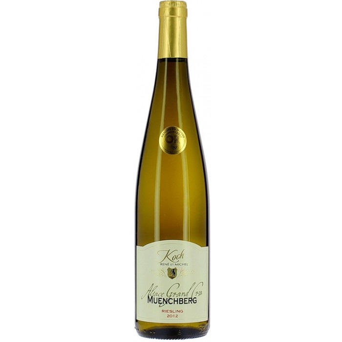 Domaine Koch Riesling Grand Cru Muenchberg - Vins en bouteilles de 75cl - sommellerie de France