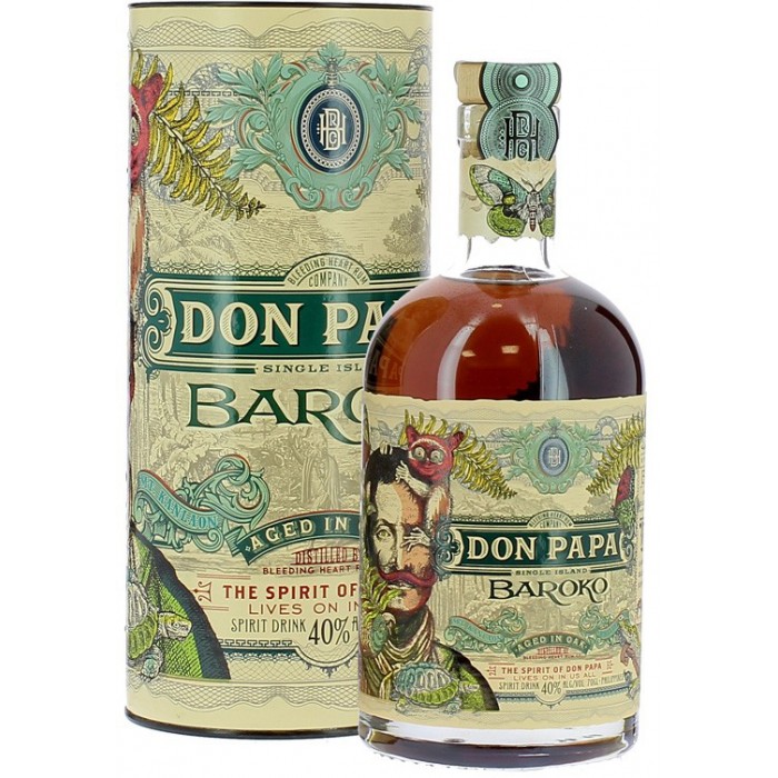Don Papa Baroko - Rhum - sommellerie de France