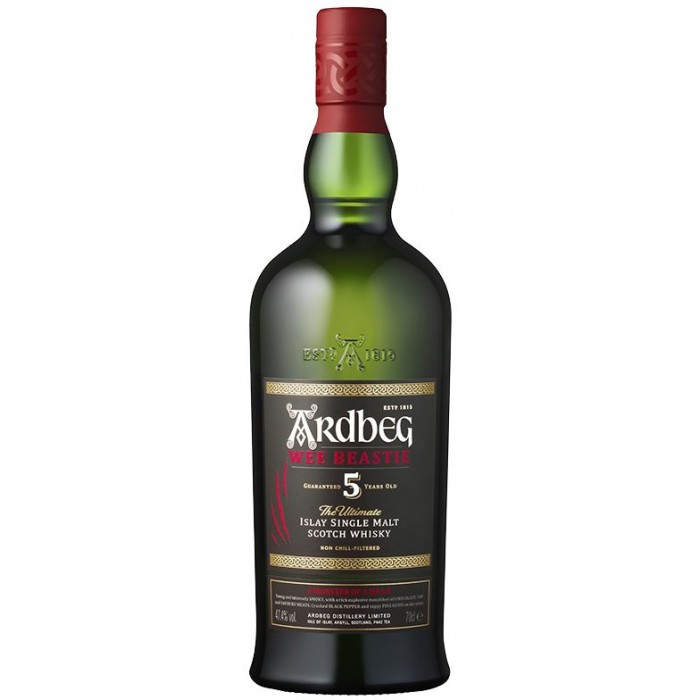Whisky Ardbeg we beasty 5 ans - Whisky - sommellerie de France