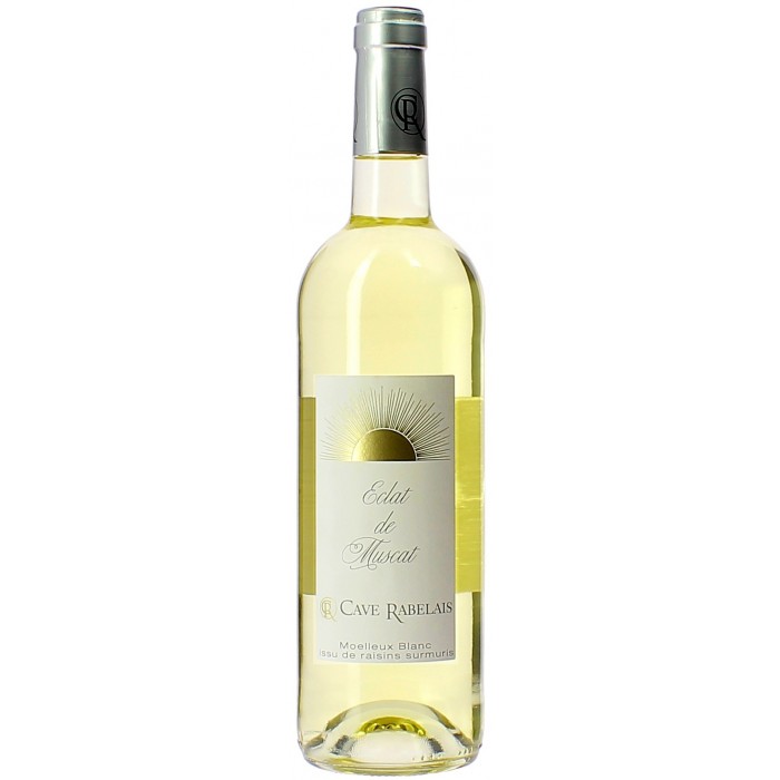 Cave de Rabelais Éclat de Muscat - Vins en bouteilles de 75cl - sommellerie de France