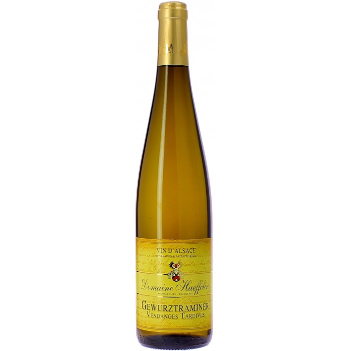 Domaine Haeffelin Vendanges Tardives - Vins en bouteilles de 75cl - sommellerie de France