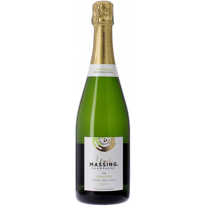 Louis Massing Mineralis blanc de blancs Grand Cru façon brut - Champagne - sommellerie de France