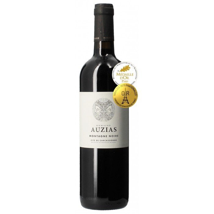 Château Auzias Cuvée Montagne Noire - Vins en bouteilles de 75cl - sommellerie de France