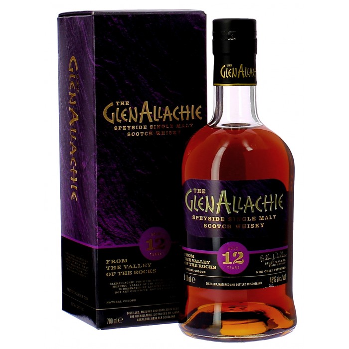 Whisky GlenAllachie Speyside Single Malt 12 ans - Whisky - sommellerie de France