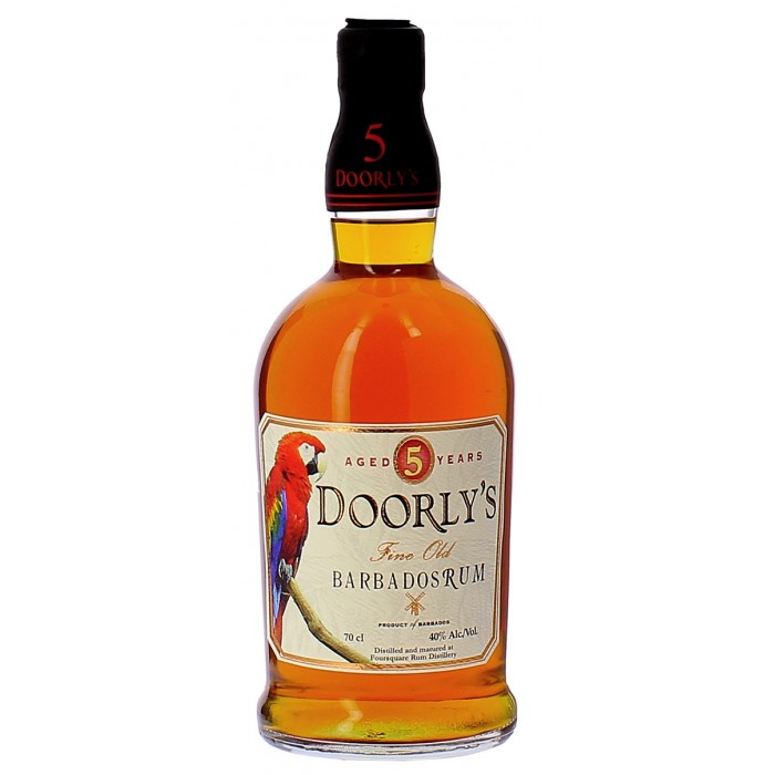 Rhum Doorly's Barbados 5 ans - Rhum - sommellerie de France