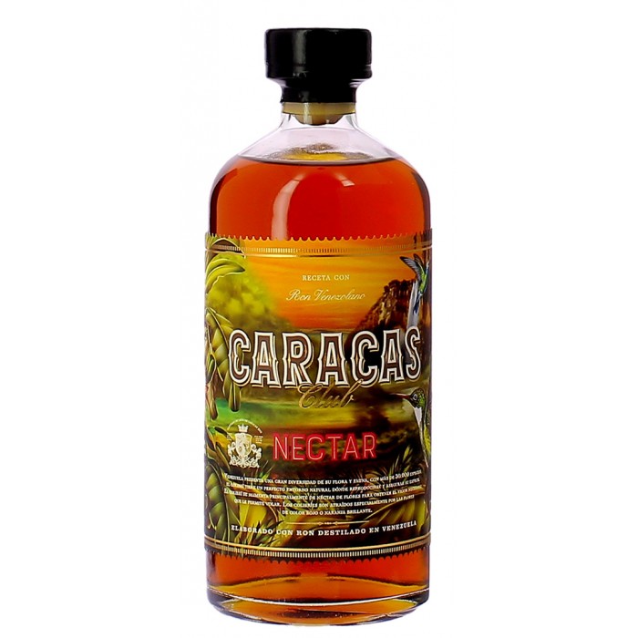 Caracas Nectar à base de rhum - Dessert fruits - sommellerie de France