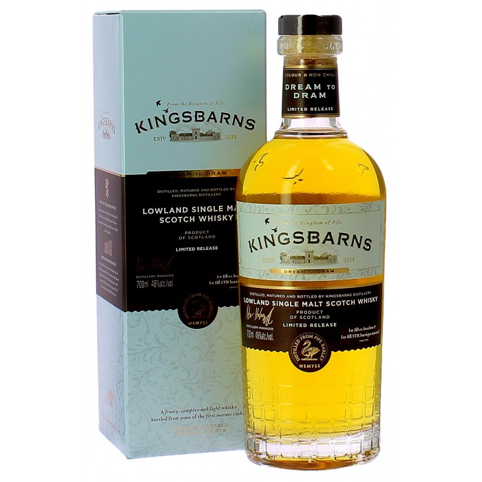 Whisky Kingsbarns Dream to Dram - Whisky - sommellerie de France