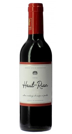 Château Haut Rian rouge demi bouteille