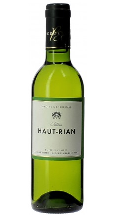 Château Haut Rian blanc en demi bouteille
