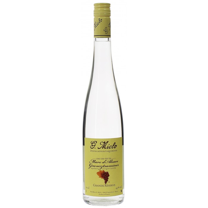 Marc d'Alsace Gewurztraminer Grande Réserve - Liqueur & Eau de vie - sommellerie de France