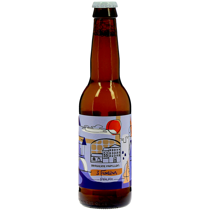 Bière Papyllon 3 Frontières - Apéritif - sommellerie de France