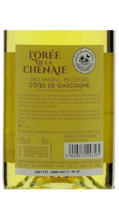 L'Orée de la Chênaie moelleux