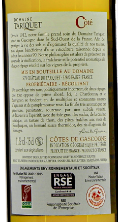 Château Tariquet Côté Tariquet