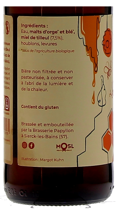 Bière Papyllon Bee Happy