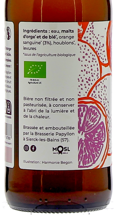 Arancia Rossa Brasserie Papyllon