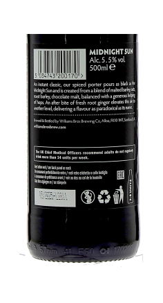 Bière Williams Bro. Midnight Sun
