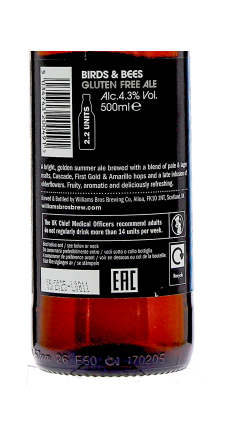 Bière Williams Bro. Birds & Bees