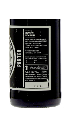 Bière Bon Poison Porter