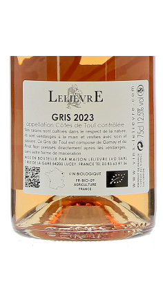 Domaine Lelièvre Gris de Toul
