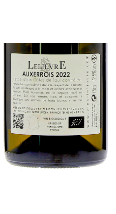 Domaine Lelièvre Auxerrois