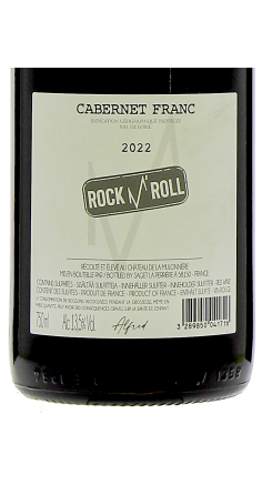 Rock M'Roll Cabernet franc rouge
