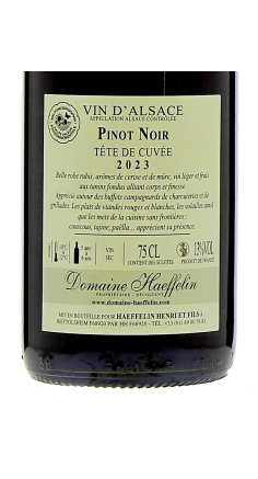 Domaine Haeffelin Tête de Cuvée
