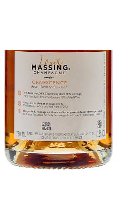 Louis Massing Ornescence rosé Premier Cru façon brut
