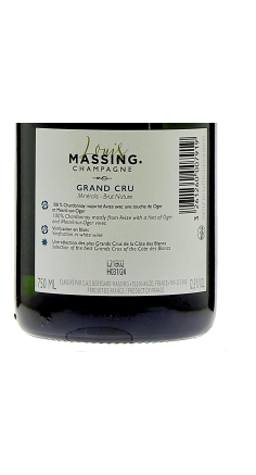 Louis Massing Mineralis blanc de blancs façon nature