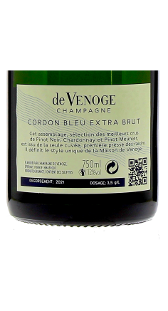 Champagne De Venoge Cordon bleu Extra brut