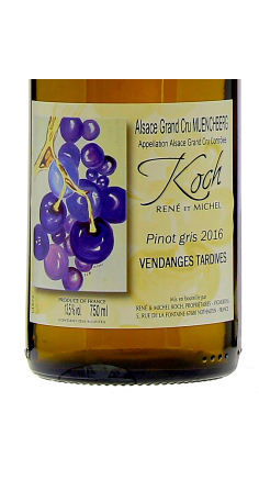 Domaine Koch Pinot Gris Vendanges Tardives