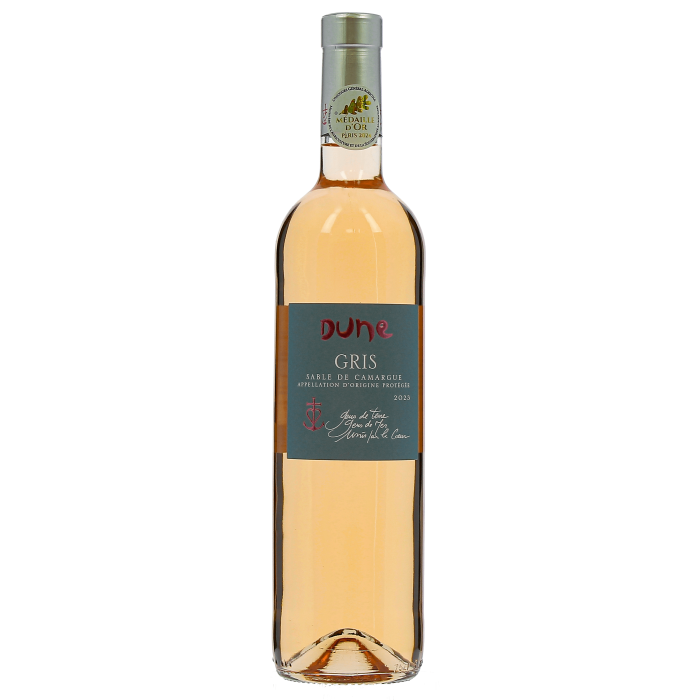 Les Dunes Gris rosé - Vins en bouteilles de 75cl - sommellerie de France