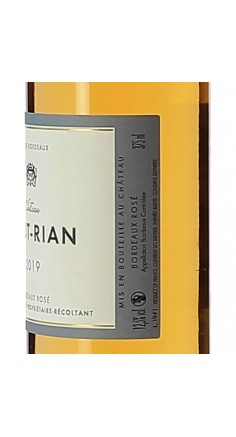 Château Haut Rian rosé en demi bouteille