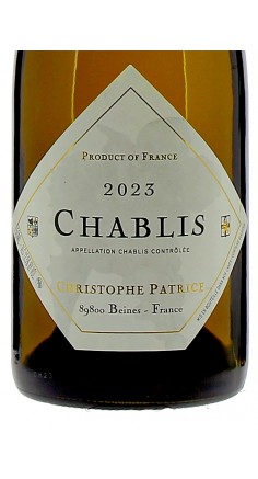Domaine Christophe Patrice Chablis