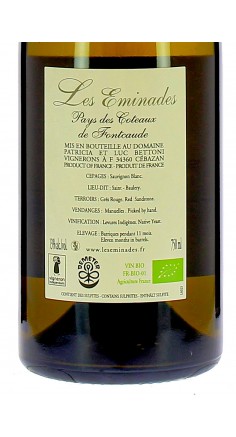 Domaine les Eminades Silice blanc