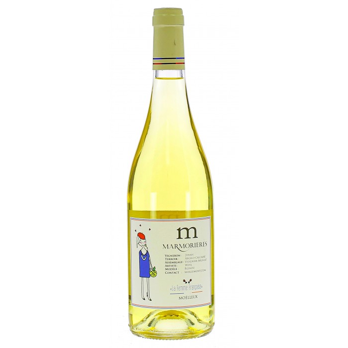 La Femme Française Moelleux - Vins en bouteilles de 75cl - sommellerie de France