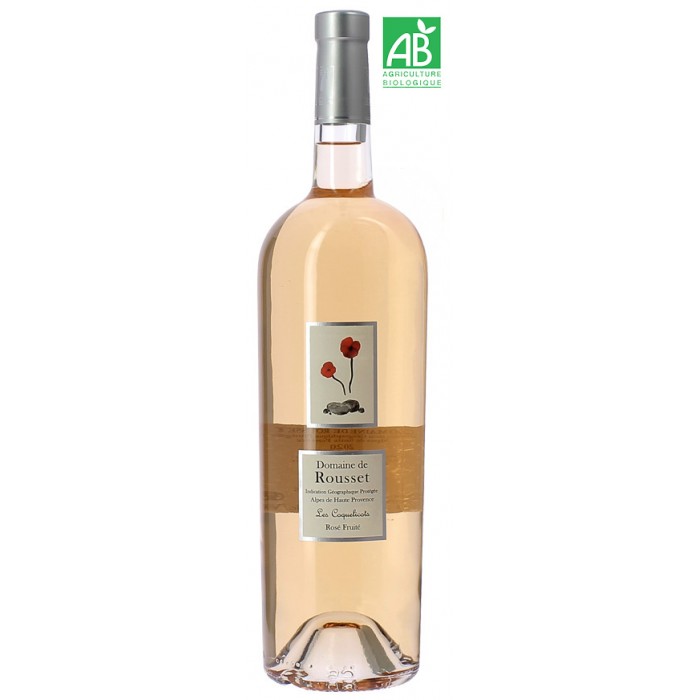 Château Rousset Les Coquelicots - Vin rosé - sommellerie de France
