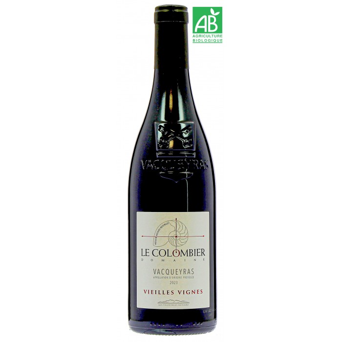 Domaine Le Colombier Vacqueyras Vieilles Vignes - Vins en bouteilles de 75cl - sommellerie de France