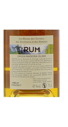 Rhum Madeira Island pure fresh roxa cane